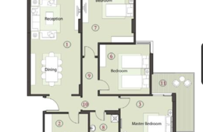 Apartment the address east